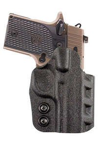 DeSantis Gunhide D94KA5PZ0 Cazzuto  OWB Black Kydex Paddle Fits FN 509/509 Tactical/509C Right Hand (KHUZV)