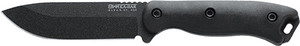 Ka-Bar BK16 Becker  4.38" Fixed Drop Point Plain Black 1095 Cro-Van Blade, Black Ultramid Handle, Includes Sheath                                                                                        (UN1W9)