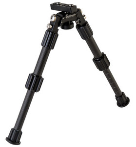 Caldwell 1081953 Accumax Premium M-Lok/Key Mod Bipod 6-9" Black Carbon Fiber                                                                                                                             (2A8A4)