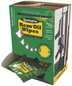 Remington Accessories 18471 Rem Oil  Cleans, Lubricates, Protects Single Pack Wipes 300 Per Box                                                                                                          (4W4WO)