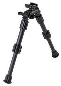 Caldwell 1081952 Accumax Premium Pic Rail Bipod 6-9" Black Carbon Fiber                                                                                                                                  (O5U1G)
