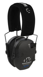 Walker's GWPXDRSEM Razor X-TRM Digital Electronic Muff 21 dB Over the Head Black Polymer (7IDA2)