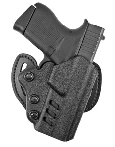 DeSantis Gunhide 042KA8BZ0 Facilitator  OWB Black Kydex Belt Slide Fits Glock 43/43X Right Hand                                                                                                          (S2COD)