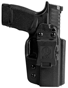 1791 Gunleather TACIWBHCPROBLKR Tactical  IWB Black Kydex Compatible w/ Springfield Hellcat Pro Belt Clip Right Hand (ZQEC3)