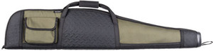 Bulldog BD310 Armor Rifle Case 48" Black with Green Panels Water-Resistant Nylon                                                                                                                         (BQCSR)