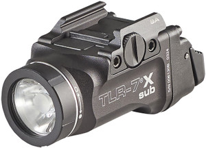 Streamlight 69408 TLR-7 X Sub USB  Black Anodized 500 Lumens  White LED Springfield Armory Hellcat                                                                                                       (7XY5A)