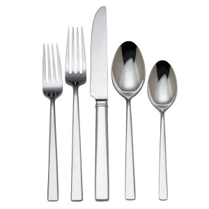 Cole 65-Piece Stainless Steel Flatware Set (1G8A4)