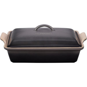 4-Quart Heritage Stoneware Covered Rectangular Casserole (TQOZ2)