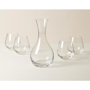 Tuscany Classics 5-Piece Decanter and Glass Set (LNPZD)