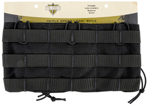 Tacshield T3508BK Speed Load Triple Rifle Triple Black 1000D Nylon                                                                                                                                       (M029V)