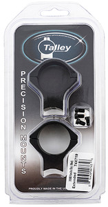 Talley 74X719 Savage Scope Mount/Ring Combo Black Anodized 30mm Medium Extended 0 MOA (DJWTV)