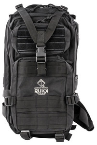 Rukx Gear ATICT1DB Tactical 1 Day Black 600D Polyester (SMXRS)