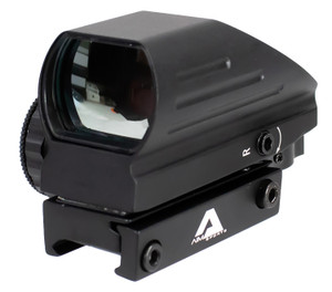 Aim Sports RT406C Reflex Sight Classic II Edition Matte Black 1x33mm Red/Green Multi Reticle                                                                                                             (HKT5G)