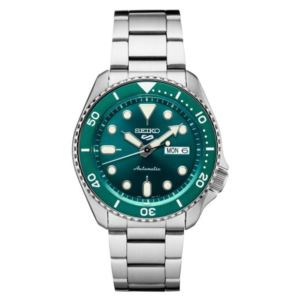Seiko 5 Sport, Men's, Ss, Automatic, Seafoam Green Dial, Ss Bracelet (MA1W0)