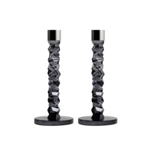Carat Candlestick Grey Set 2 (U5BHU)