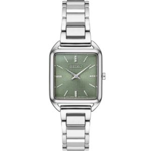 Seiko Essentials Ss Quartz Green Dial, Silver Case, Ss Bracelet (ZHRMA)