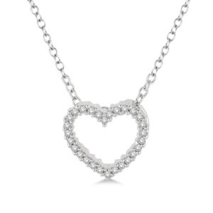Diamond Heart Necklace (7R8CT)