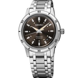 Seiko Presage Style 60S Ss Automatic Brown Dial, Ss Bracelet (6R0SE)