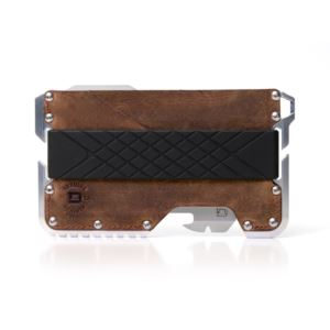 T01 Tactical Wallet - Brown Raw Hide (1WCWE)