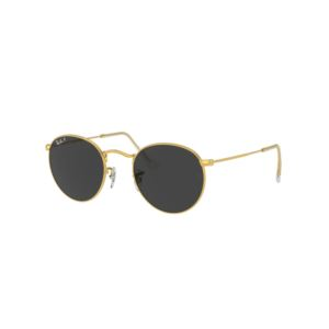 Round Metal Unisex Sunglasses Polarized Size 53 (1O2HV)
