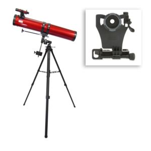 Red Planet Series Telescope W/ Smartphone Adapter Bundle (EHPAM)