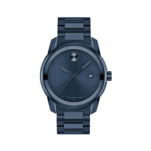 Mens Bold Verso Blue Ion-Plated Stainless Steel Watch Blue Dial (PIDYF)