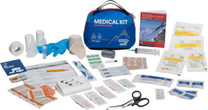 Adventure Medical Kits 01001005 Mountain Explorer Medical Kit Treats Injuries/Illnesses Water Resistant Blue (PB1H1)