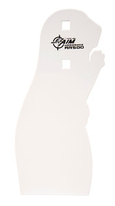 EZAim 15572 Shooting Silhouette Prairie Dog 0.38 Thickness White (R10DL)