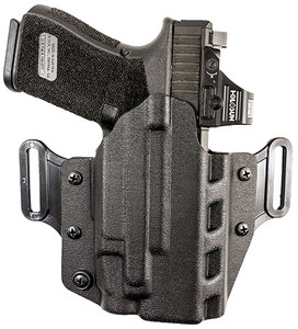 DeSantis Gunhide 195KA6VZ0 Veiled Partner  OWB Black Glock 19/23/32/45 Ambidextrous (NS4IW)