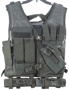 NcStar CTV2916B Tactical  Med-2XL PVC/Mesh Webbing                                                                                                                                                       (5DBEV)