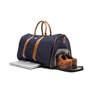 Pkg Rosedale Ii Duffel Garment Bag - Navy/Tan (1NC5K)