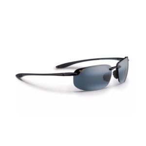 Ho'okipa Polarized Sunglasses Gloss Black Frame Neutral Gray Lens (2A5RX)