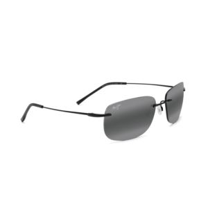 Ohai Polarized Sunglasses Gloss Black Frame Neutral Gray Lens (9NN5F)