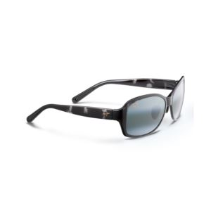 Koki Beach Polarized Sunglasses Black & Gray Tortoise Frame Neutral Gray Lens (5E7C8)