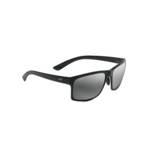 Pokowai Arch Polarized Sunglasses Matte Black Frame Neutral Gray Lens (PVAWY)