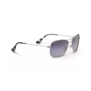 Wiki Wiki Polarized Sunglasses Silver Frame Neutral Gray Lens (P9D6W)