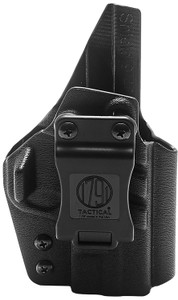 1791 Gunleather TACIWBG2CG3BLKR Tactical Kydex  IWB Black Kydex Belt Clip Fits Taurus G2C/G3 Right Hand                                                                                                  (AWXQ2)