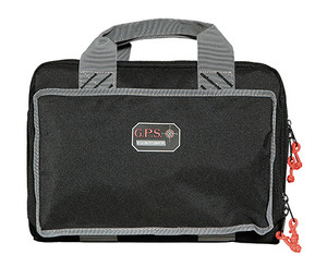 GPS Bags 1310PC Quad  Black Nylon Holds 4 Handguns (U1TJD)