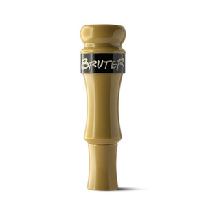Rolling Thunder Game Call DC012DTN Brute R Cutdown Attracts Ducks Dark Tan Acrylic                                                                                                                       (TUW70)