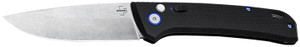 Boker 01BO920 FRND  3.35" Drop Point Plain Stonewashed D2 Steel Blade 4.52" Black Grivory Handle                                                                                                         (LYL4E)