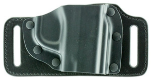 Galco TS652B TacSlide  OWB Black Kydex/Leather Belt Slide Fits S&W M&P Shield Fits Ruger Max-9 Fits S&W M&P Shield 2.0 Right Hand (AGMX8)
