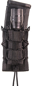 High Speed Gear 17DD00BK TACO Double Decker Black Cordura MOLLE Mount (NQZ70)