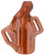 Galco FL266R Fletch  OWB Tan Leather Belt Slide Fits 4-4.25" 1911 Right Hand                                                                                                                             (42711)
