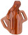 Galco FL266R Fletch  OWB Tan Leather Belt Slide Fits 4-4.25" 1911 Right Hand                                                                                                                             (42711)