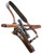 Galco KH130H Kodiak Hunter Chest Holster Havana Brown Leather Shoulder/Torso Strap Fits S&W N Frame Fits Ruger Blackhawk 7.50" Right Hand                                                                (UII2C)