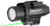 Olightstore Usa Inc BALDRPROBK1 Baldr Pro  Black Anodized 300/500/1,350 Lumens White LED Green Laser                                                                                                     (952KZ)