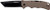 Cold Steel CSFLC3T10AFDE Verdict  3" Folding Tanto Plain Black Matte AUS-10A SS Blade/Brown G10 Handle Includes Belt Clip                                                                                (30QJ7)