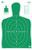 Birchwood Casey 37017 EZE-Scorer BC-27 Silhouette Paper 23" x 35" Green 100 Per Pkg                                                                                                                      (7Z0OP)