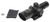 Firefield FF13065 Barrage w/Red Laser Matte Black 2.5-10x40mm Illuminated Red/Green Mil-Dot Reticle/Red Laser (GA9WL)