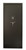 SnapSafe 75416 Vault Door  In-Swing Black 12 Gauge Steel 32.80"W x 81"H Access Code/Key Entry                                                                                                            (U6JBN)